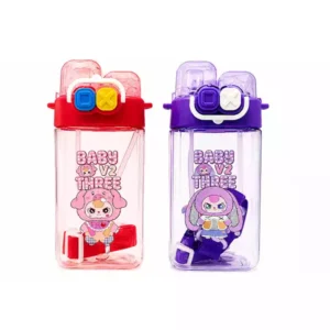 600 ML Baby V2 Three Çocuk Matara | Pipetli Askılı BPA Free Suluk