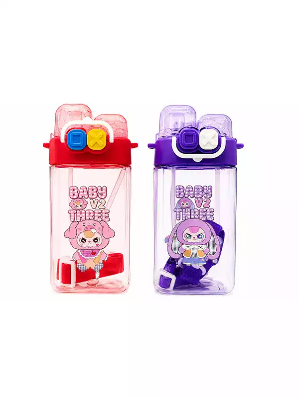 600 ML Baby V2 Three Çocuk Matara | Pipetli Askılı BPA Free Suluk 600 ML Baby V2 Three Çocuk Matara | Pipetli Askılı BPA Free Suluk