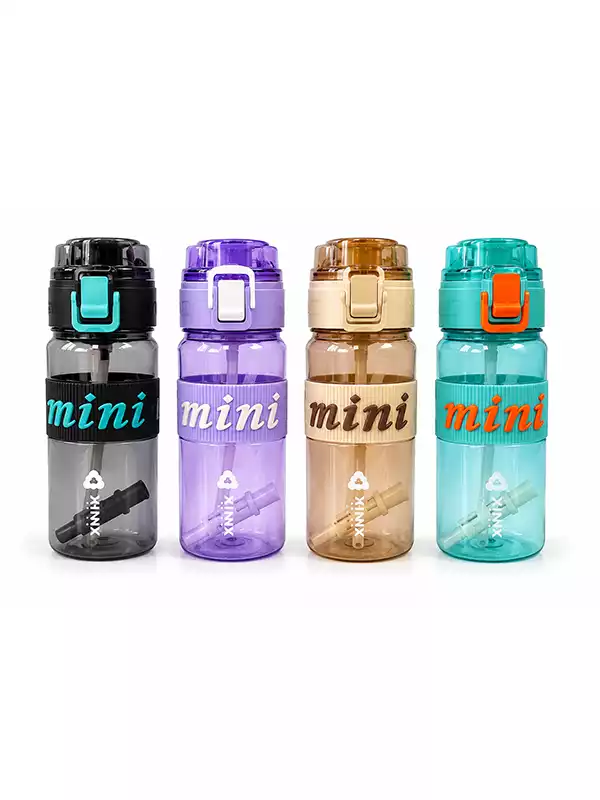 600 ML Mini Tritan Matara | Pipetli BPA Free Askılı Spor Suluk 600 ML Mini Tritan Matara | Pipetli BPA Free Askılı Spor Suluk