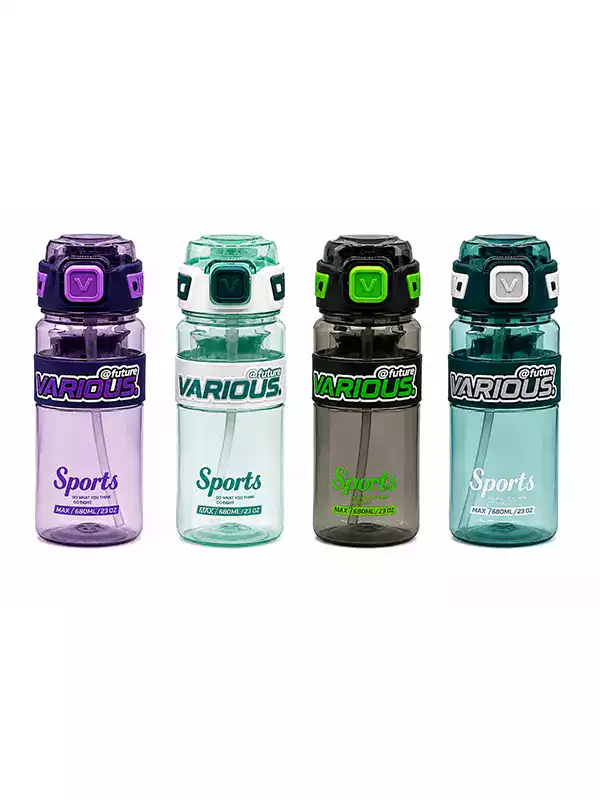 680 ML Spor Matara Pipetli BPA Free Kilitli Kapaklı Askılı Tritan Suluk 680 ML Spor Matara Pipetli BPA Free Kilitli Kapaklı Askılı Tritan Suluk