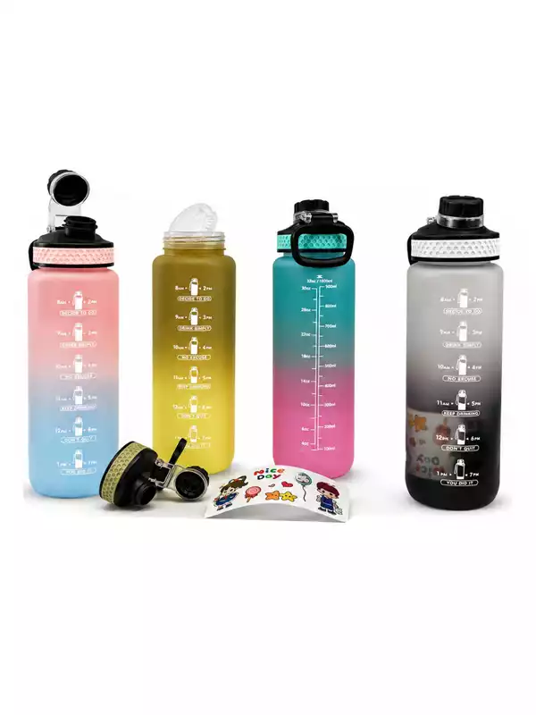 750 ML Kilitli Pipetli Motivasyon Matara | BPA İçermez Spor ve Okul Suluğu 750 ML Kilitli Pipetli Motivasyon Matara | BPA İçermez Spor ve Okul Suluğu