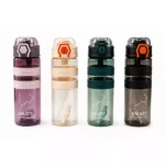 800 ML Sports Matara | Pipetli Kilitli Tritan Su Matarası