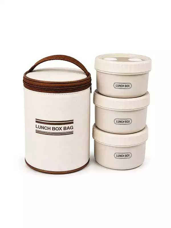 Çantalı 3’lü Beslenme Kabı Seti – 3 Katlı Lunch Box ve Taşıma Çantası Çantalı 3’lü Beslenme Kabı Seti – 3 Katlı Lunch Box ve Taşıma Çantası
