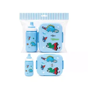 Çocuk Beslenme Seti – Lunch Box ve Matara Seti | Sevimli Desenli