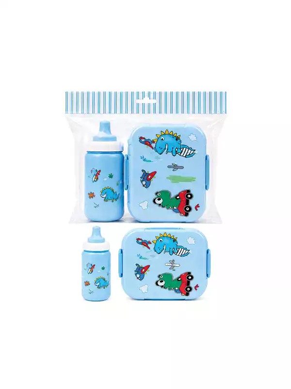 Çocuk Beslenme Seti – Lunch Box ve Matara Seti | Sevimli Desenli